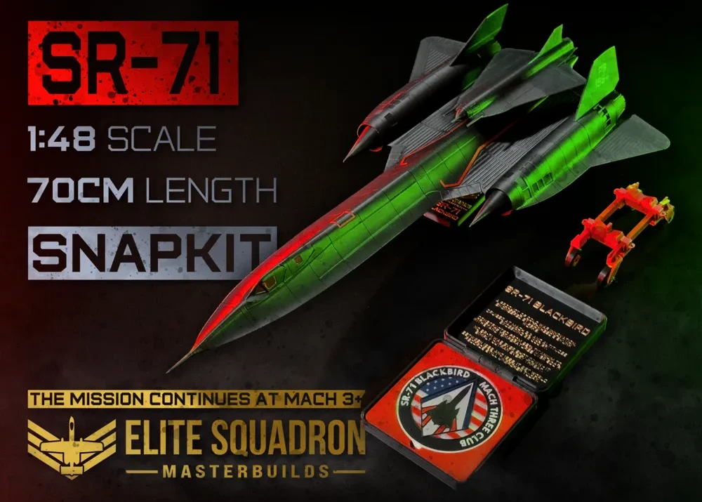 SR-71 Blackbird – 1:48 skala