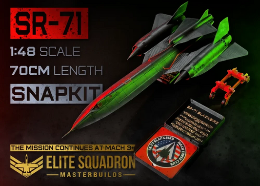 SR-71 Blackbird – 1:48 skala